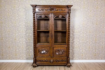 French, Oaken Bookcase, Circa 1830