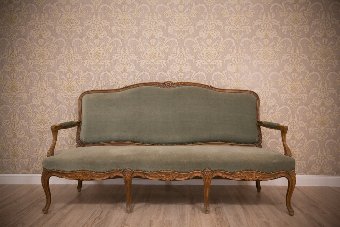 Sofa in the Louis Philippe Style, Circa 1930, BEFORE THE REPLACEMENT OF UPHOLSTERY