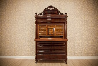 Unique Secretary Desk, Circa 1860, AFTER RENOVATION