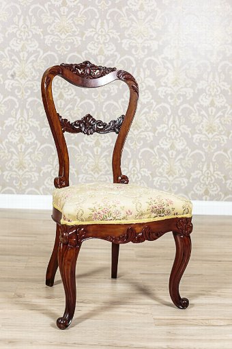 Antique Neo-Rococo Suite of Armchairs and Chairs