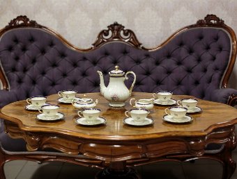 Signed Krautheim Selb-Bavaria Coffee Service from the 1st Half of the 20th c.