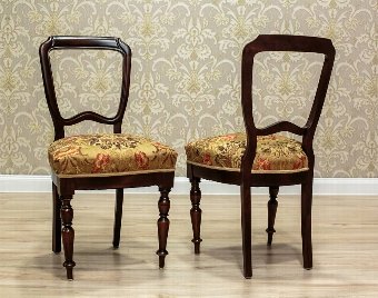 Four Mahogany Chairs, Circa 1930