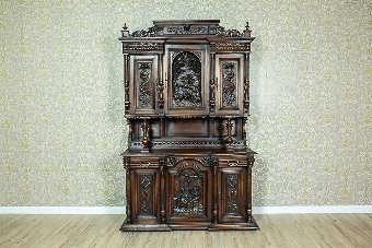 Representative, Richly Carved Cupboard