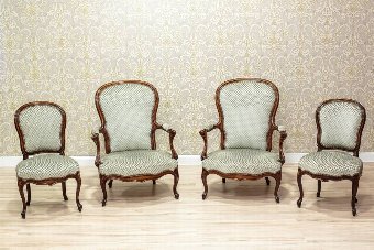Upholstered Suite, Circa 1890