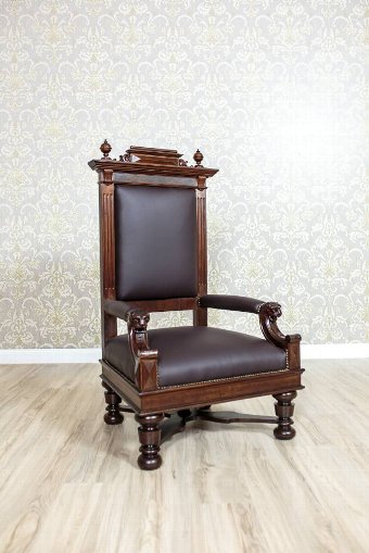 Representative Armchair/Throne, Circa 1920