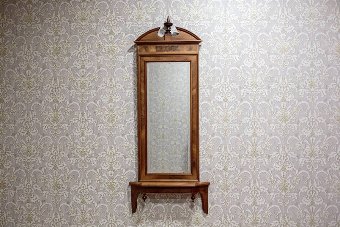 Biedermeier Console Mirror, Circa 1880