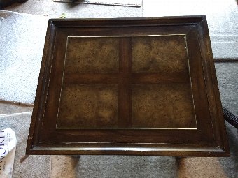 Georgian Burr- Walnut Side Table