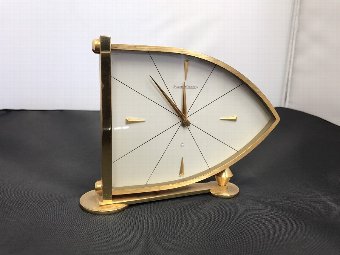 Superb Clockwork Cased Jaeger-LeCoultre Clock
