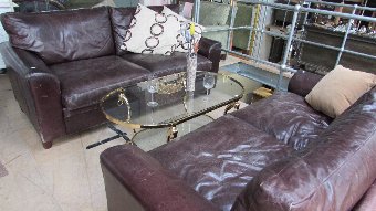 Retro Leather Sofa (CODE SOF019)