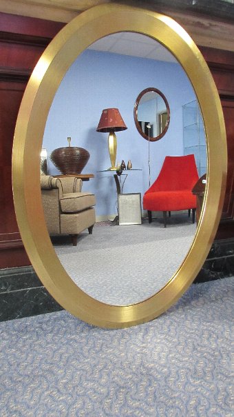 Oval gilded mirrors CODE KING044