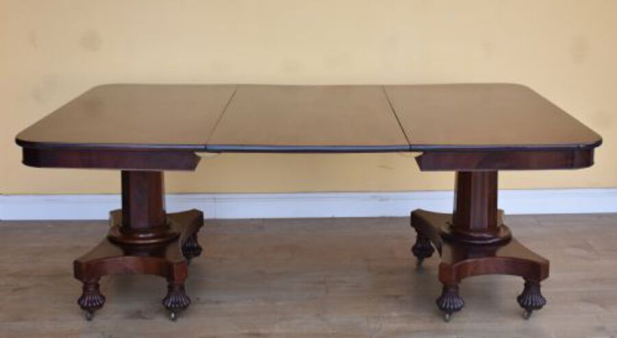 19th Century Regency Mahogany Dining Table