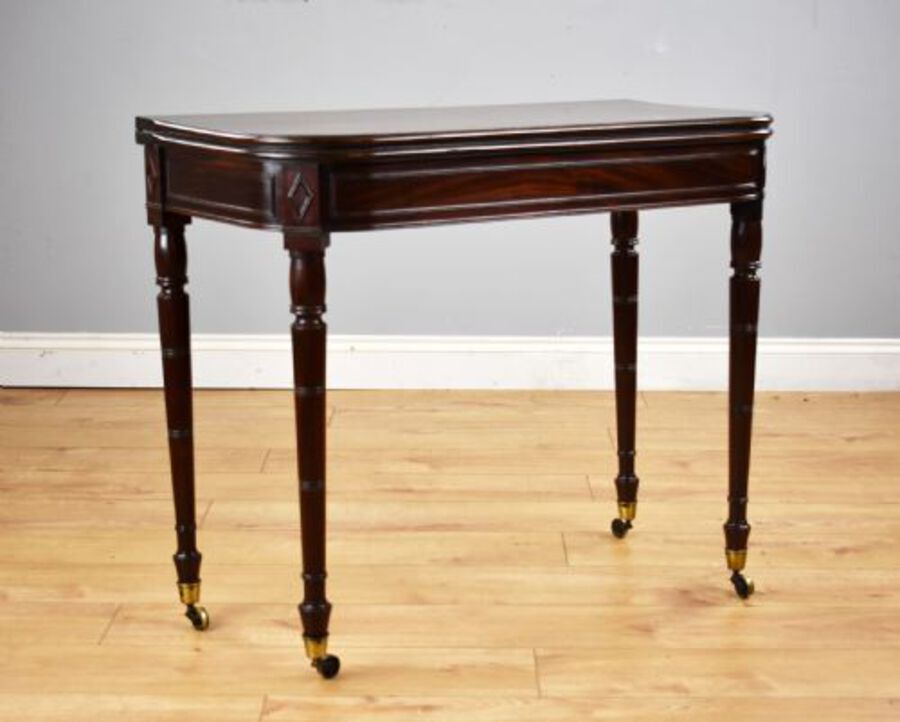 Georgian Mahogany Tea Table
