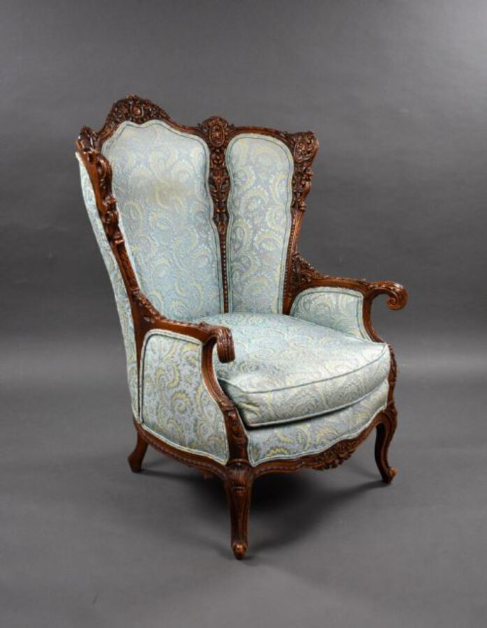 19th Century Walnut Armchair