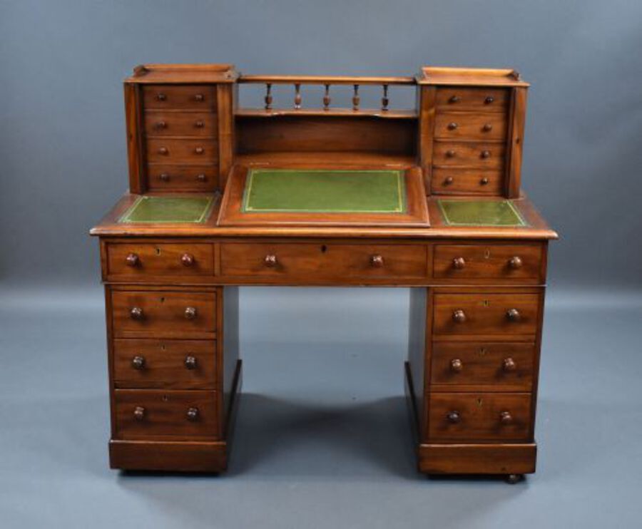 Victorian Mahogany Dickens Desk