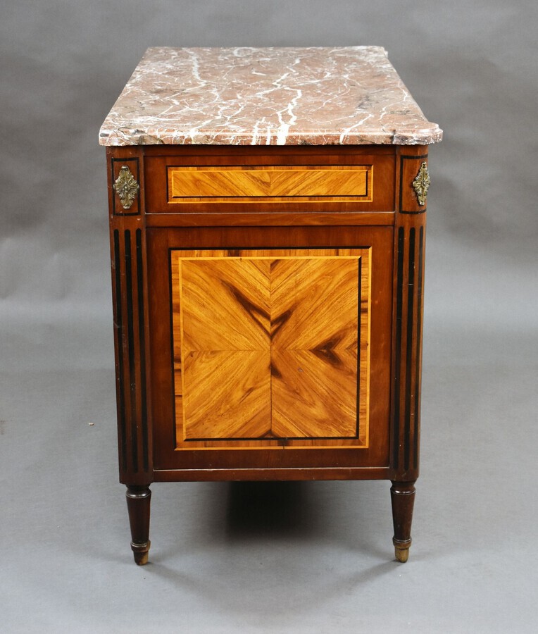 Antique 18th Century French Marble Topped Commode
