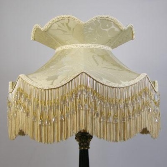 Pretty Ballerina lampshade with crown suitable for a table lamp (pair available)