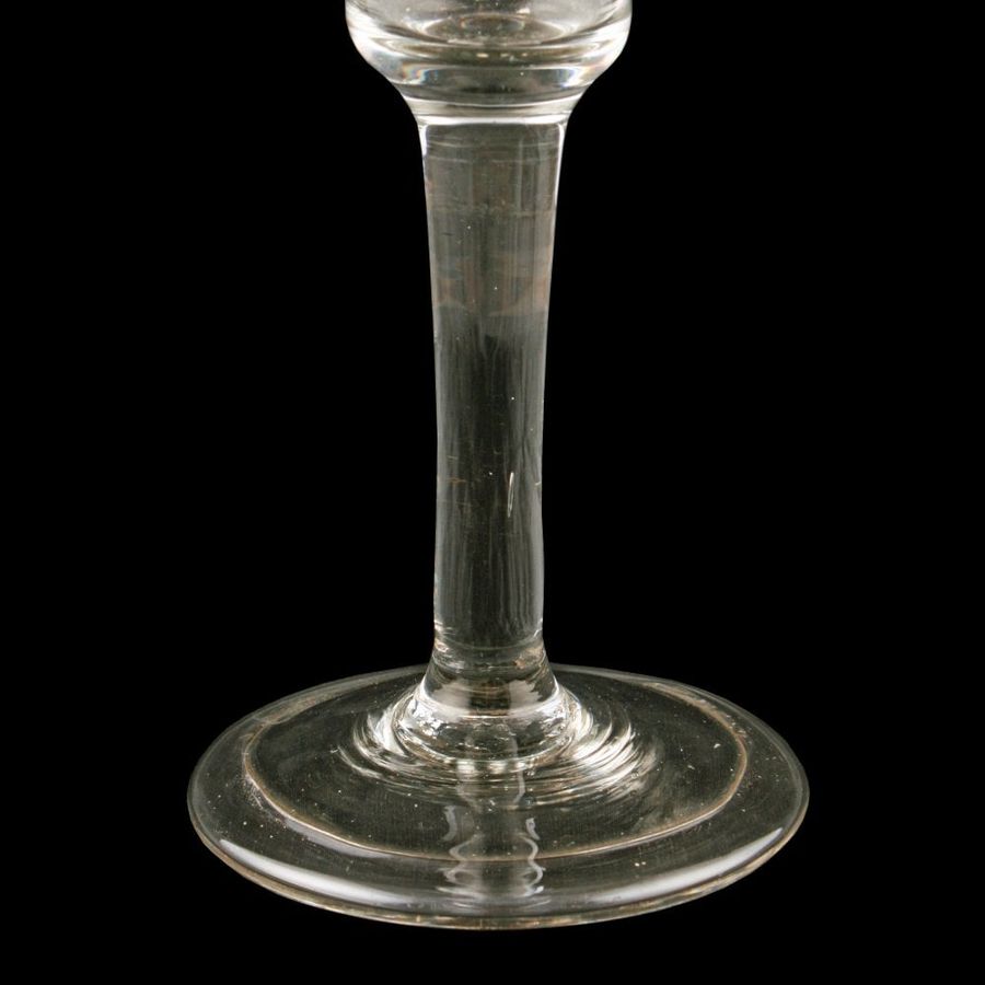 Antique Mid 18th Century Wine Glass 