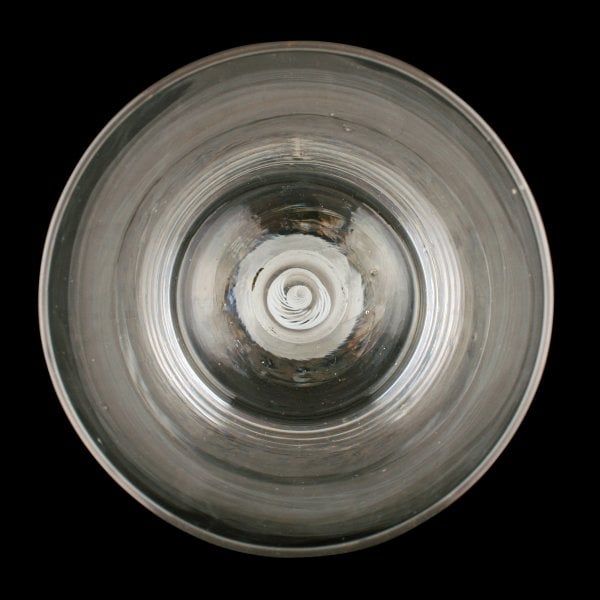 Antique 18th Century Opaque Spiral Twist Glass 