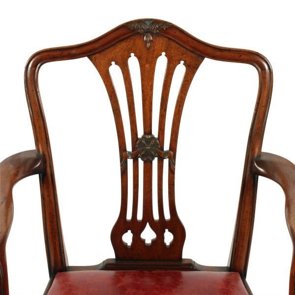 Antique Georgian Hepplewhite Elbow Chair  