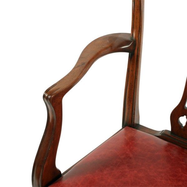 Antique Georgian Hepplewhite Elbow Chair  