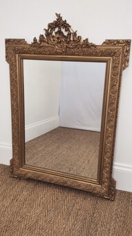 Antique French 19th Century Louis XIV Style Mirror