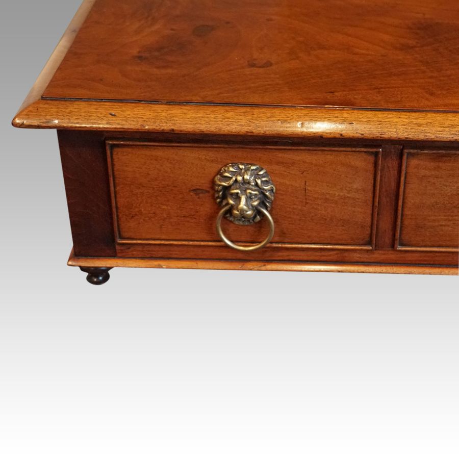 Antique William IV mahogany side table