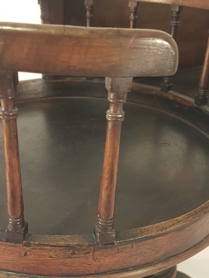 Antique Rare Georgian Plate Stand
