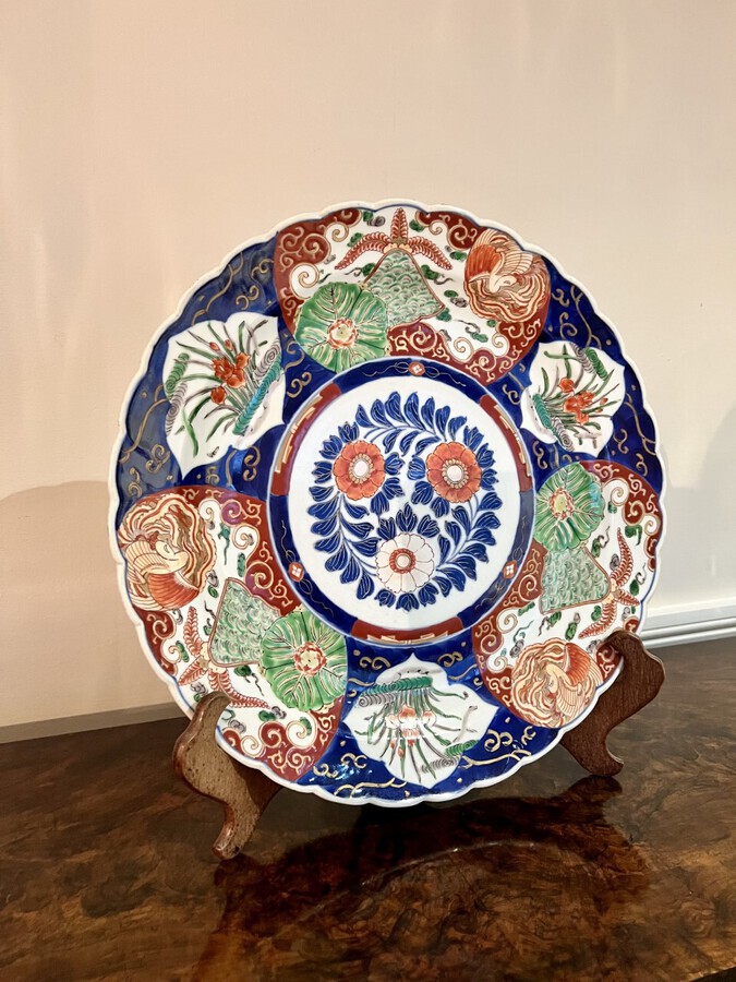 Antique Quality antique Japanese Imari plate