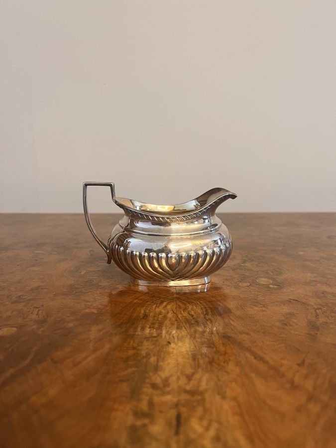 Antique Wonderful quality antique Edwardian three piece tea set