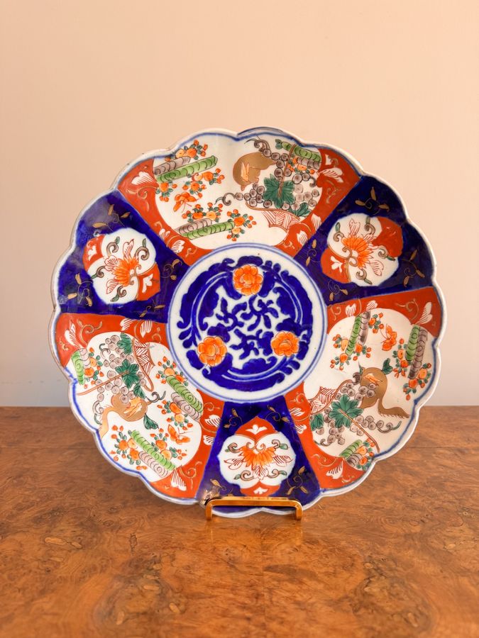 Antique Quality antique Japanese imari plate 