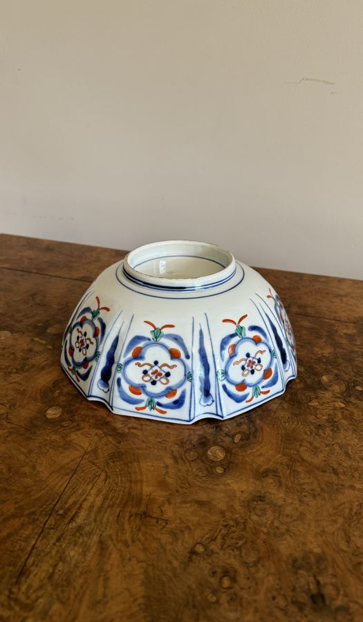 Antique Fantastic quality antique Japanese imari bowl