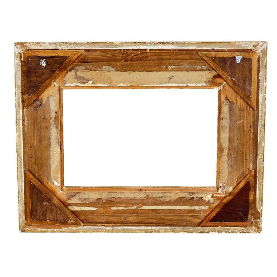 Antique Classic gilded frame from the turn of the 19th and 20th centuries.