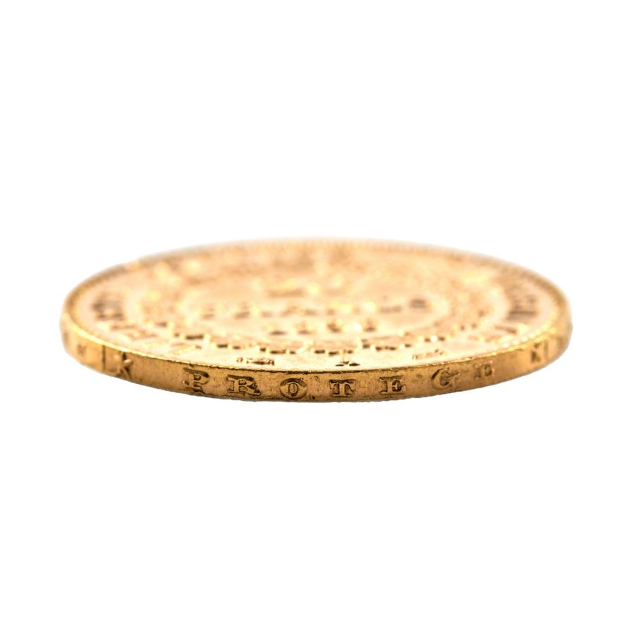 Antique Gold coin, France, 20 francs 1864