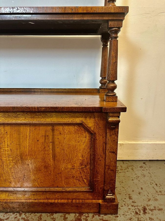 Antique A Rare & Beautiful 110 Year Old Edwardian Antique Walnut Buffet Sideboard C1910