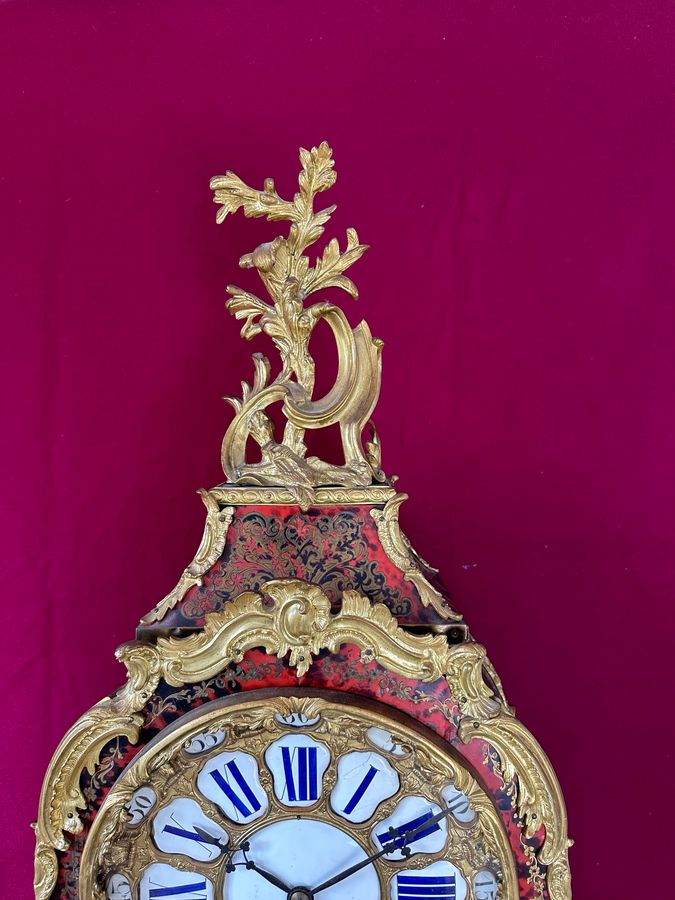 Antique Monumental Boulle bracket clock over 4 ft high, circa 1860