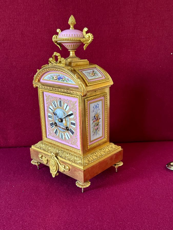 Find French ormolu Clock circa 1880