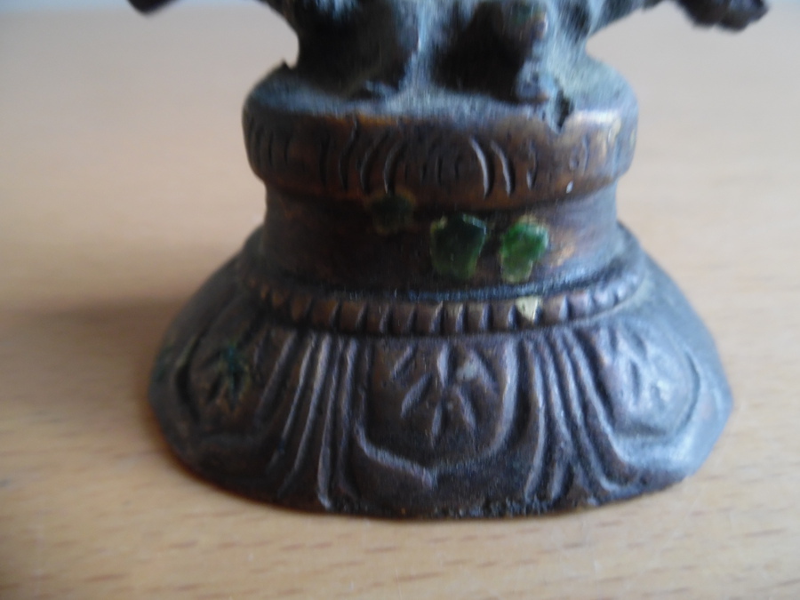Antique Antique Cast Bronze of Shiva Nataraja, Lord of the Dance. 