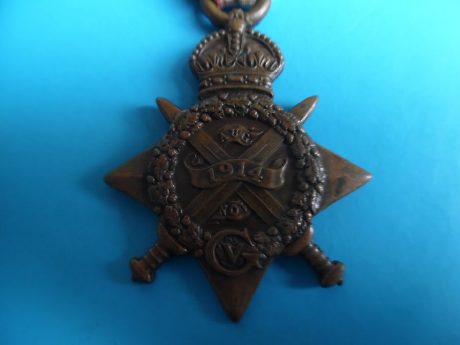World War 1, !914 Star Medal (Mons Star)