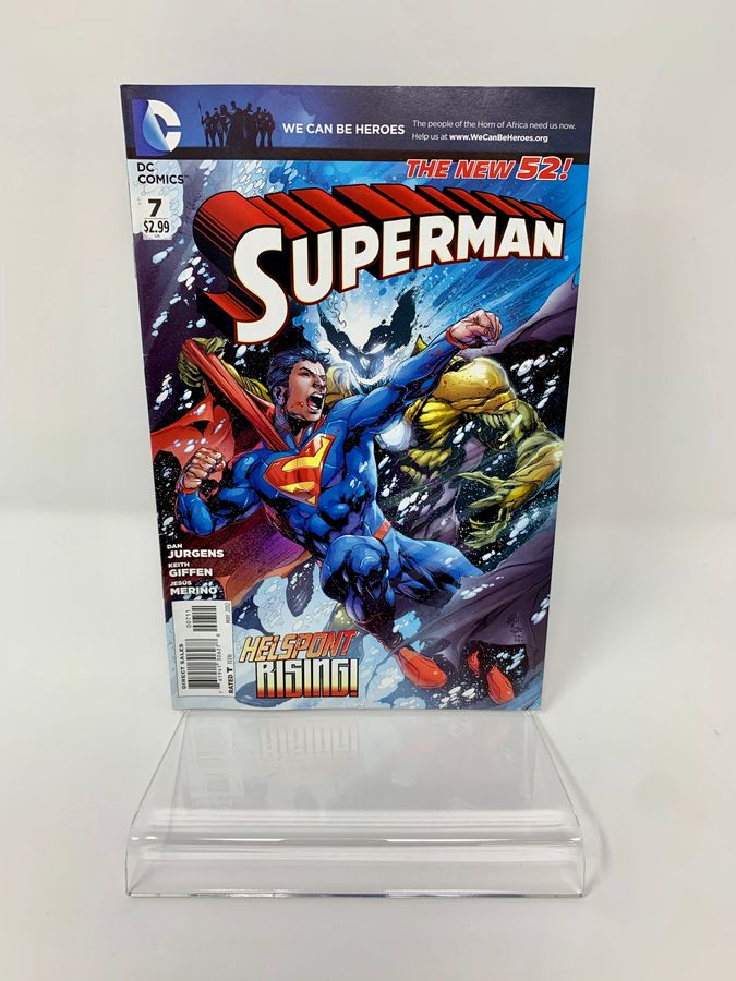 Superman, Issue Number 7, The New 52!, DC Comics, Keith Giffen, Dan Jurgens, Jesus Merino