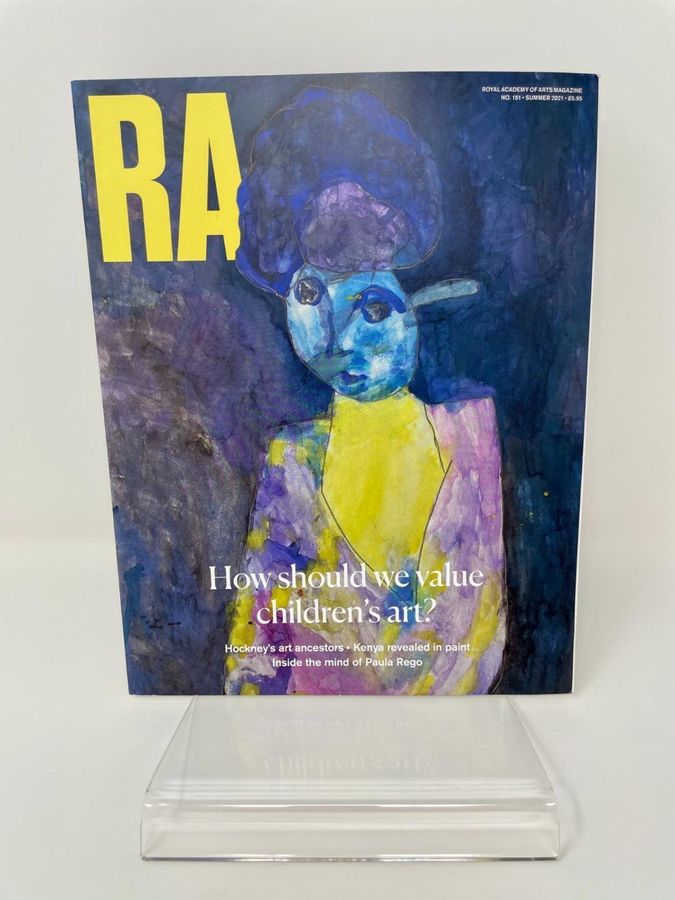 RA, Royal Academy Of Arts Magazine, Number 151, Summer 2021, Children's Art Cover