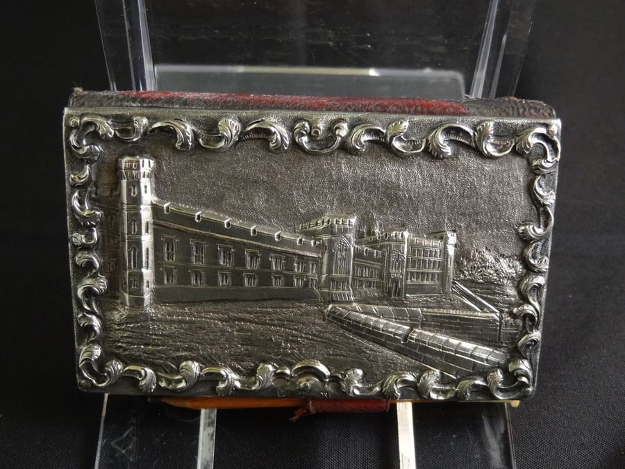Antique Antique Victorian Silver Castle-Top Note Case, Birmingham, Joseph Willmore, Circa 1839