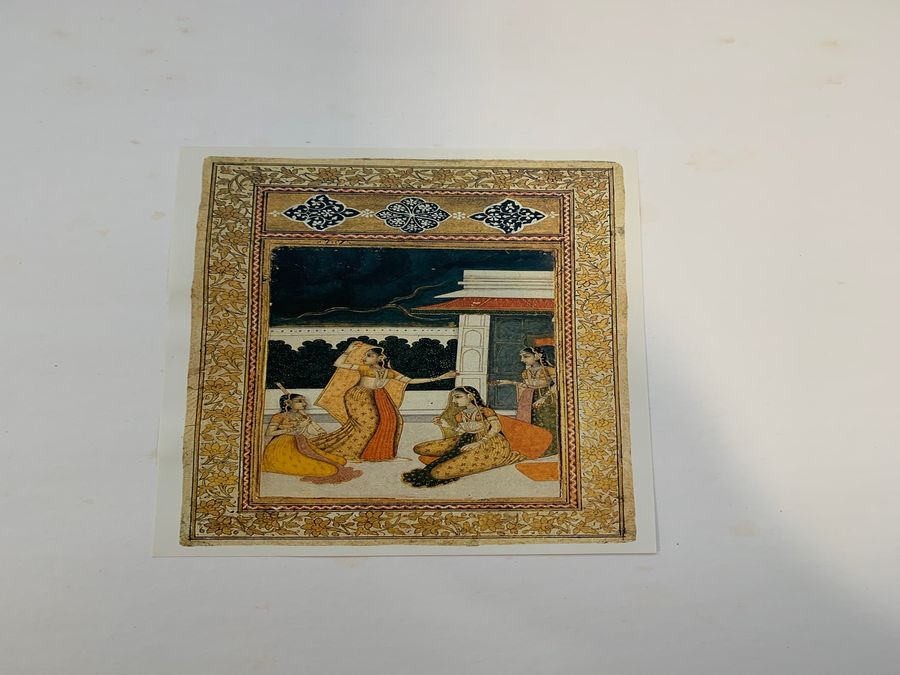 Antique Indian Miniatures Catalog, Selected Works From The Art Gallery Etc...Sofia, 1989