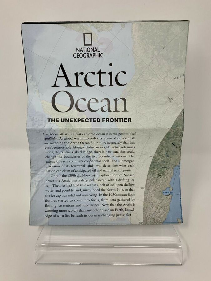 Antique National Geographic Magazine, May 2009, Volume 215, Number 5, Arctic Ocean Poster