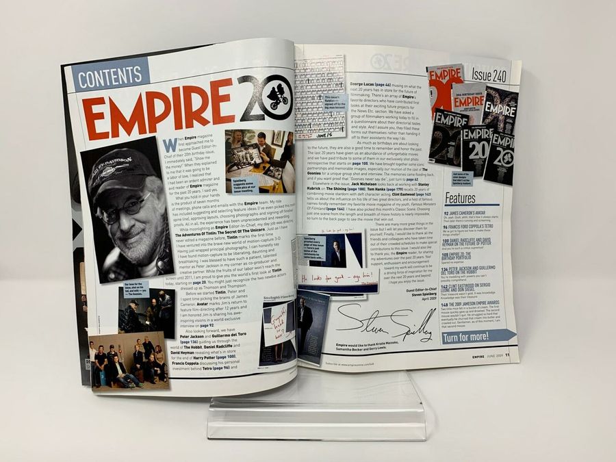 Antique Empire Magazine, Issue 240, June 2009, 20th Anniversary Issue, Edited By Steven Spielberg