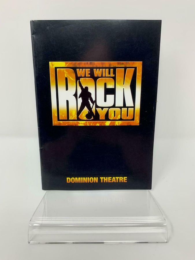We Will Rock You Programme, Dominion Theatre, Celebrating 75th Anniversary, 2002