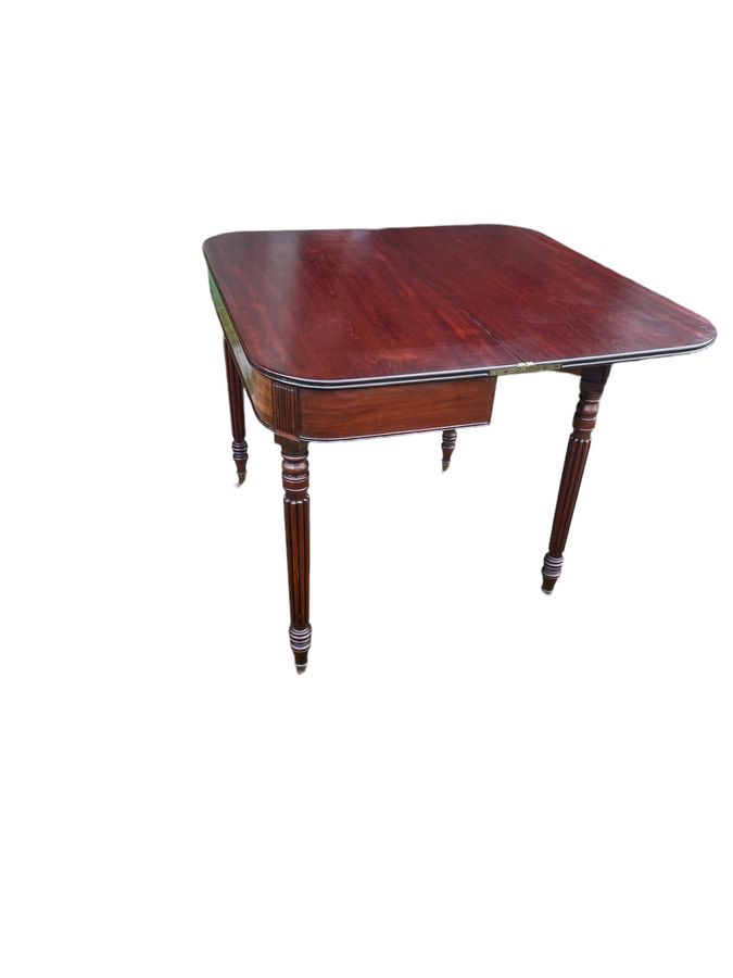 Antique  William IV Mahogany  Tea Table