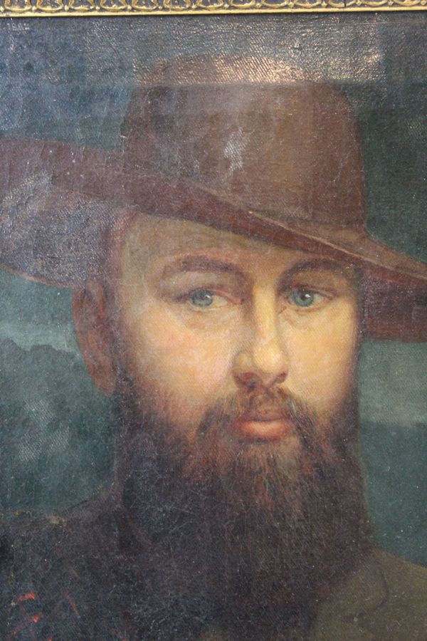 Antique 19th Century Portrait Of William Morton Civil Engineer