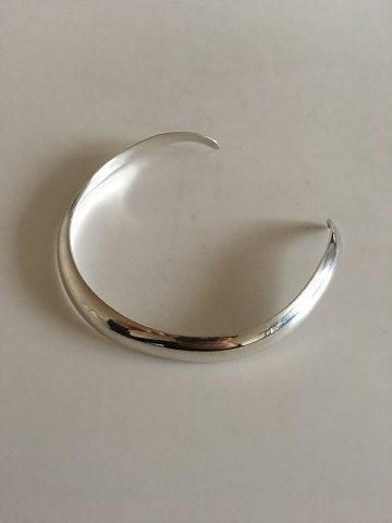 Antique Aage Fausing Sterling Silver Open Neckring