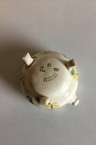 Antique Aluminia Guldregn(Laburnum) Sugar Bowl No 10/560