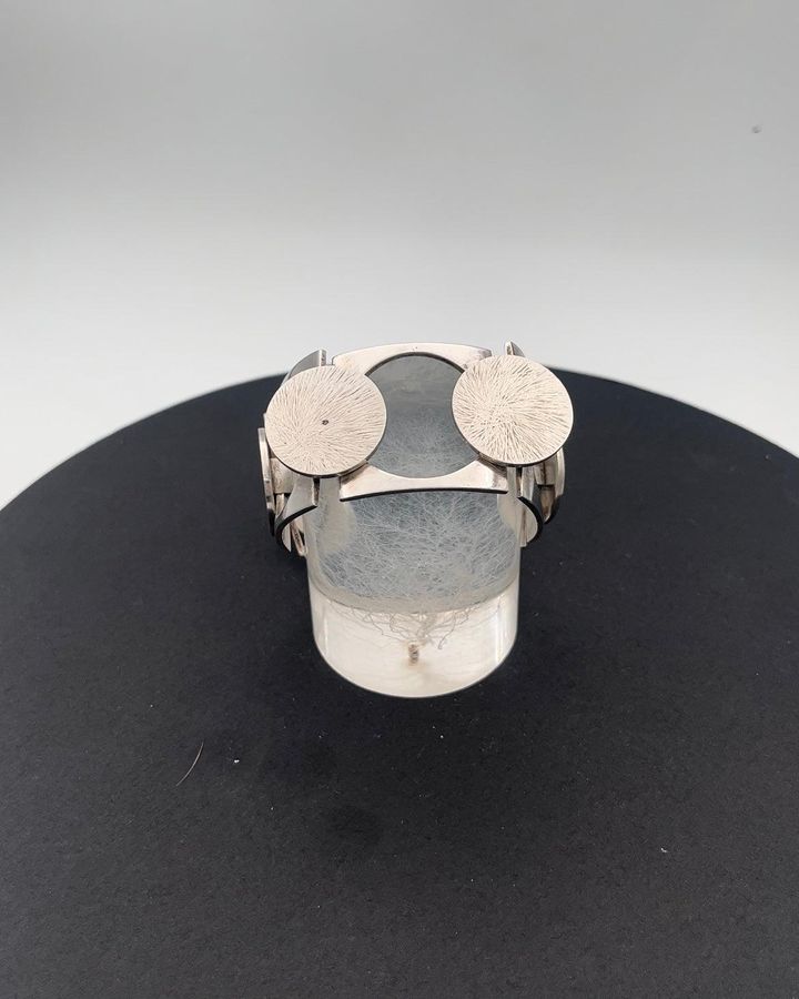 Antique Bent Knudsen Sterling Silver Bracelet No 326